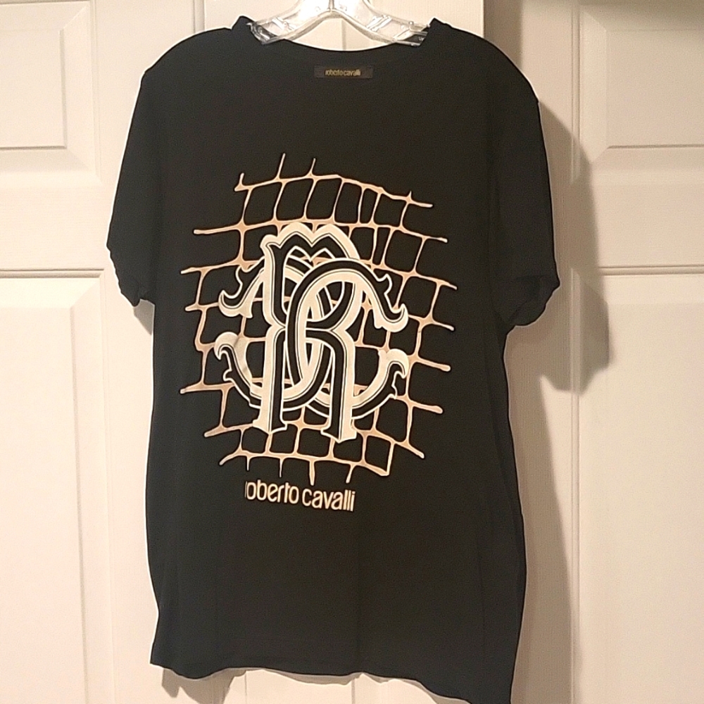 Roberto Cavalli Mens T-shirt Size XL